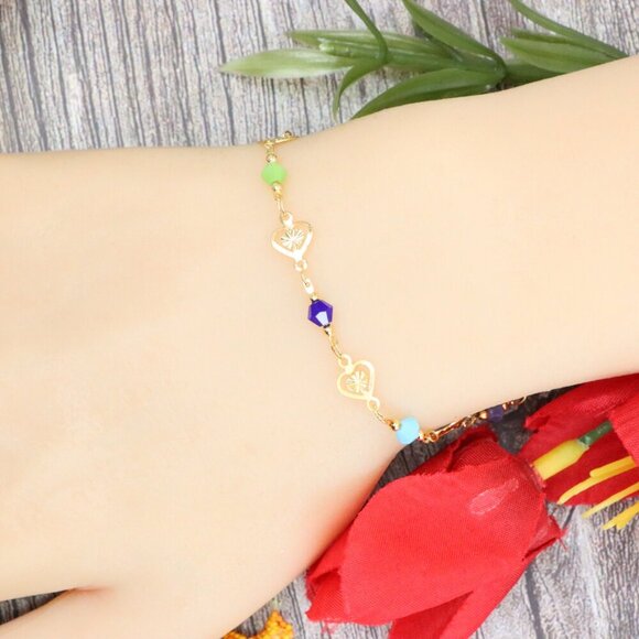 "Trendy Handmade Bracelet – A Stylish Gift for Women & Girls, MAR091605 - Picture 8 of 10